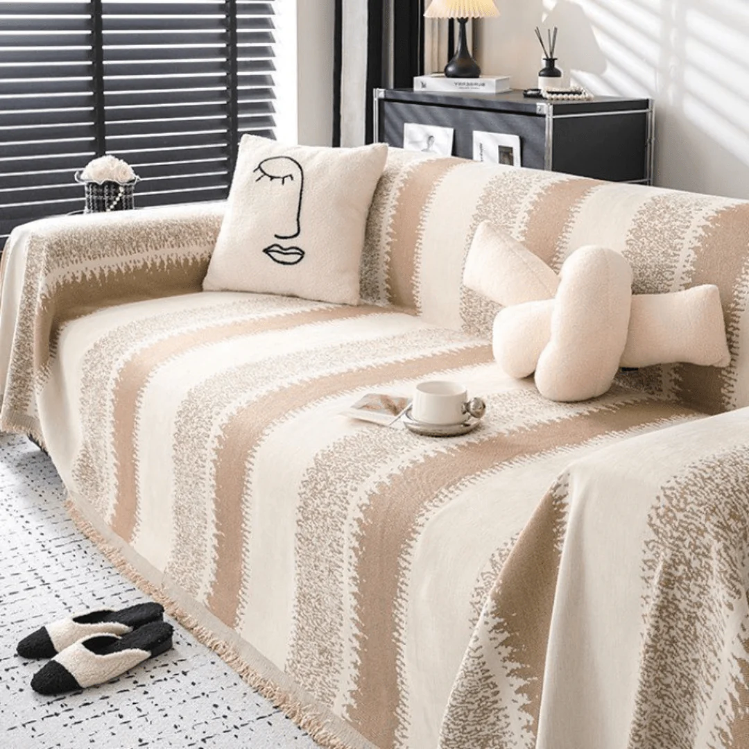 Elegance Chenille Sofa Cover : [EM-SC-10] - Image 4