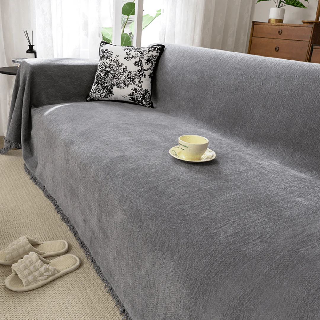 Elegance Chenille Sofa Cover : [EM-SC-13] - Image 5