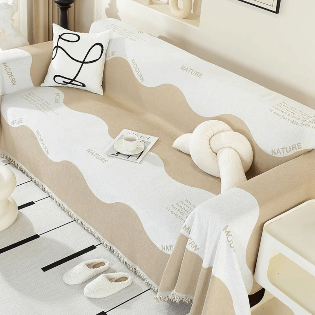 Elegance Chenille Sofa Cover : [EM-SC-15] - Image 3