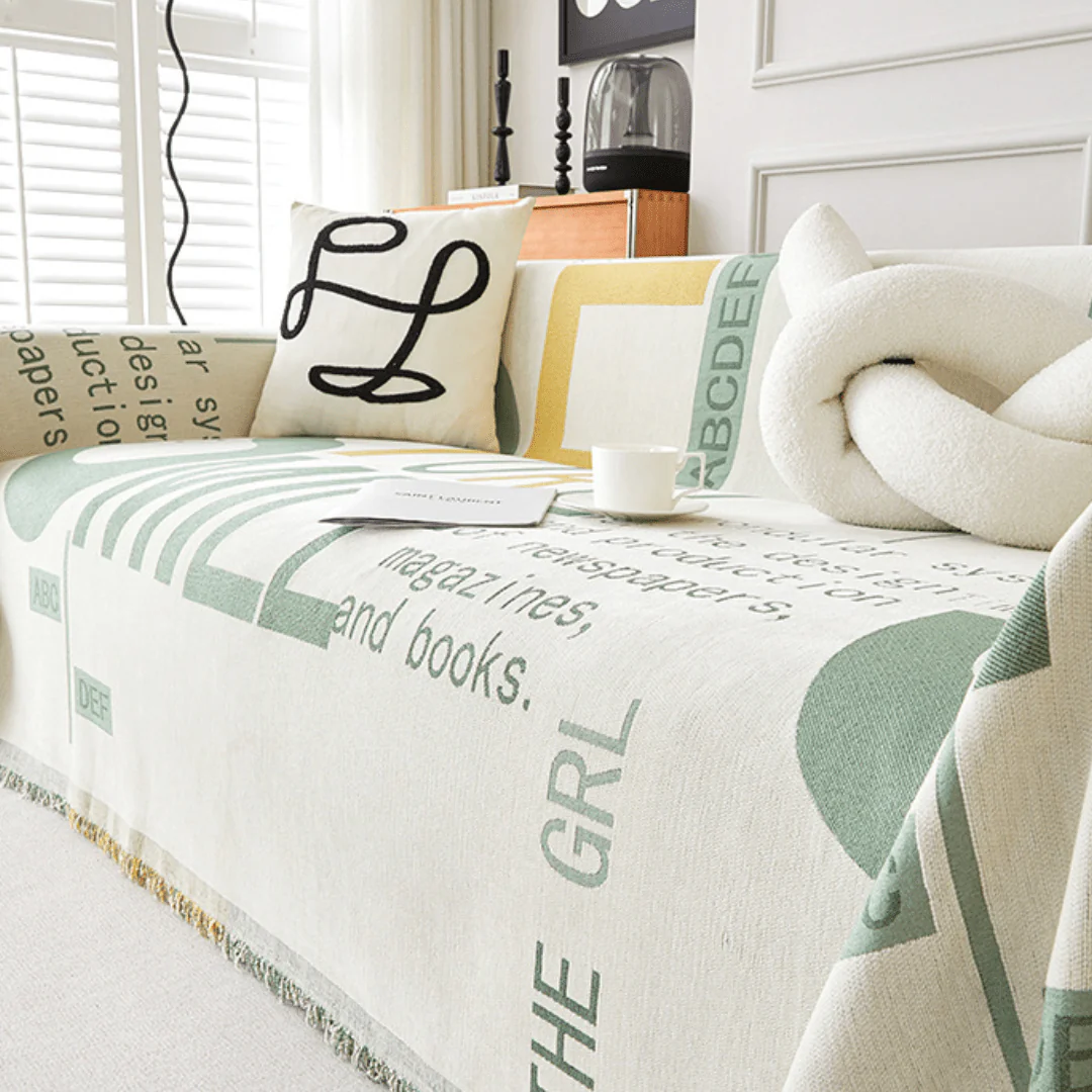 Elegance Chenille Sofa Cover : [EM-SC-20] - Image 5