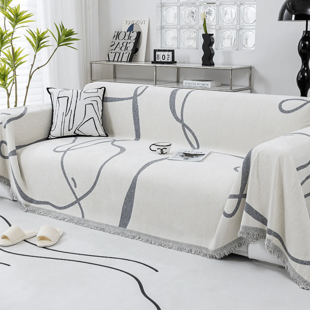 Elegance Chenille Sofa Cover : [EM-SC-21] - Image 3