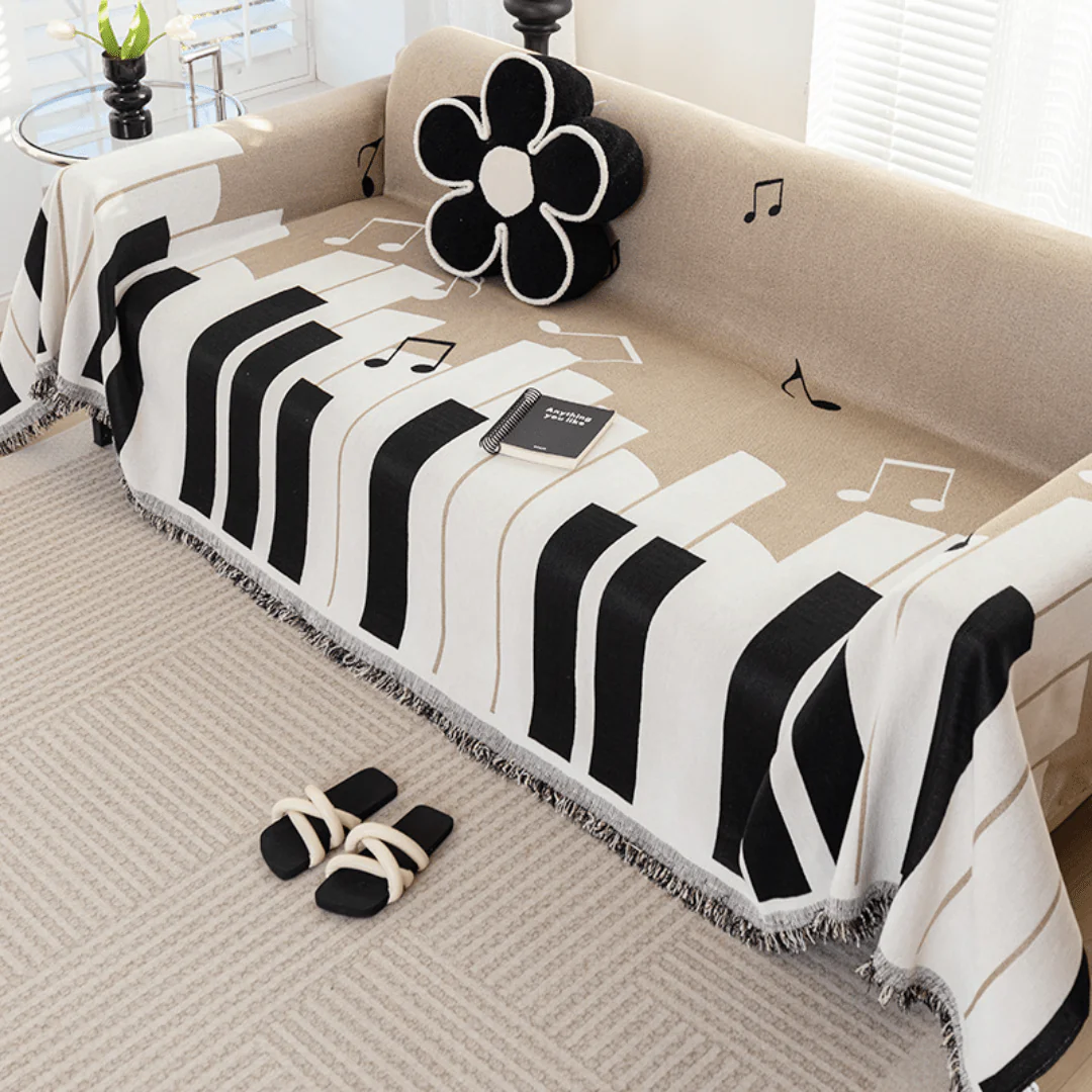 Elegance Chenille Sofa Cover : [EM-SC-24] - Image 2