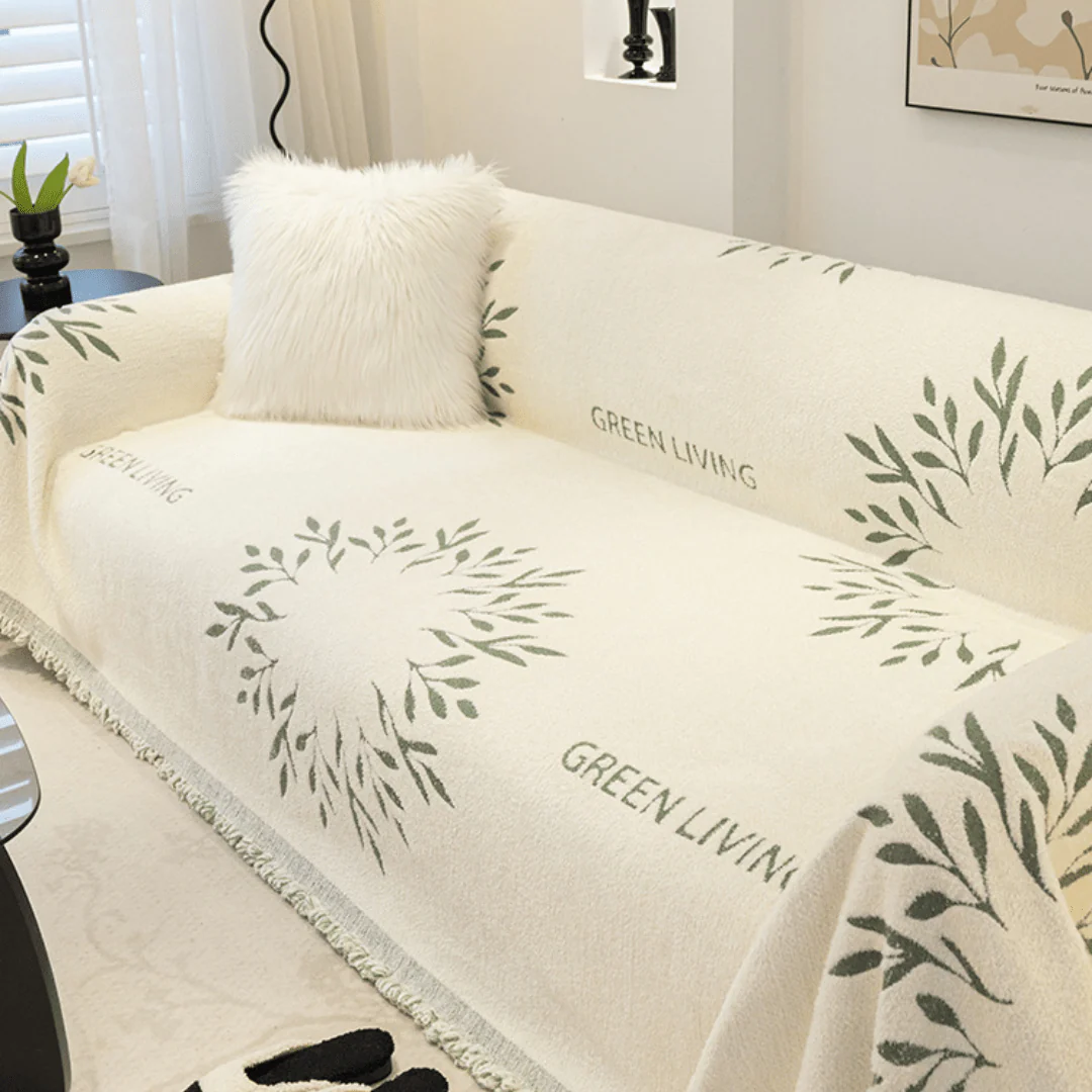 Elegance Chenille Sofa Cover : [EM-SC-26] - Image 3