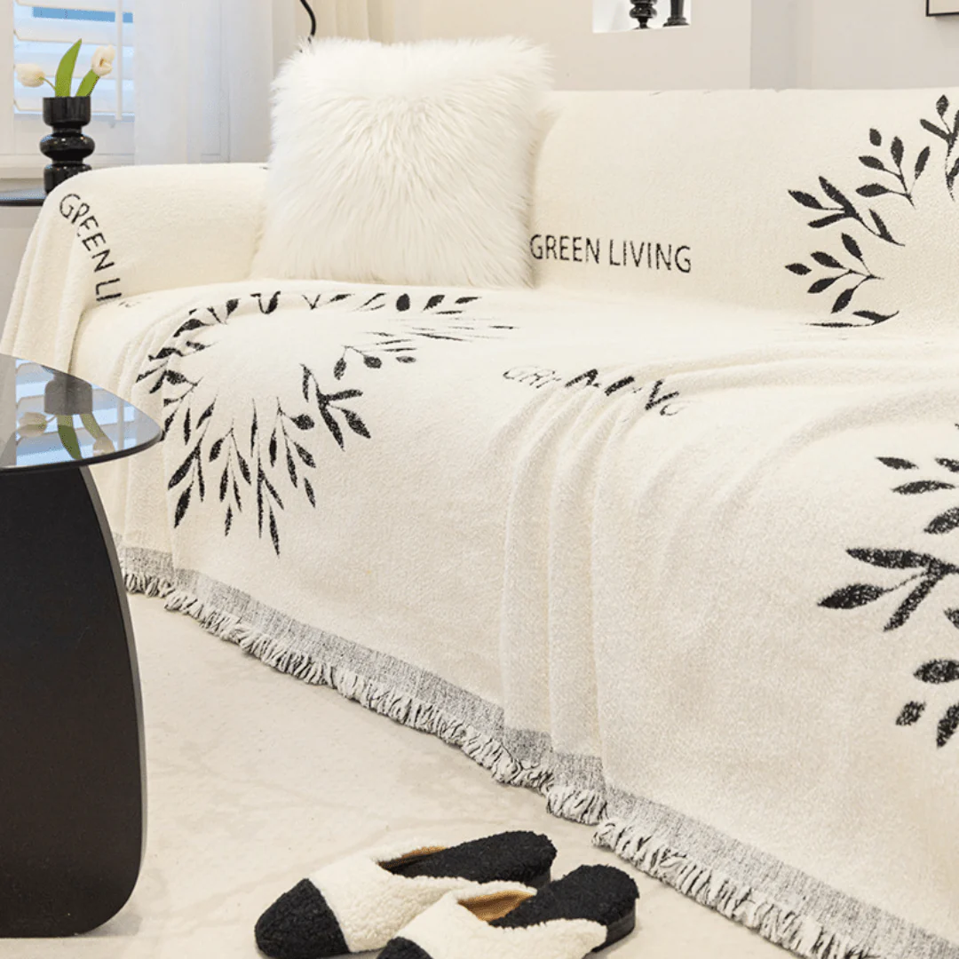 Elegance Chenille Sofa Cover : [EM-SC-26] - Image 4