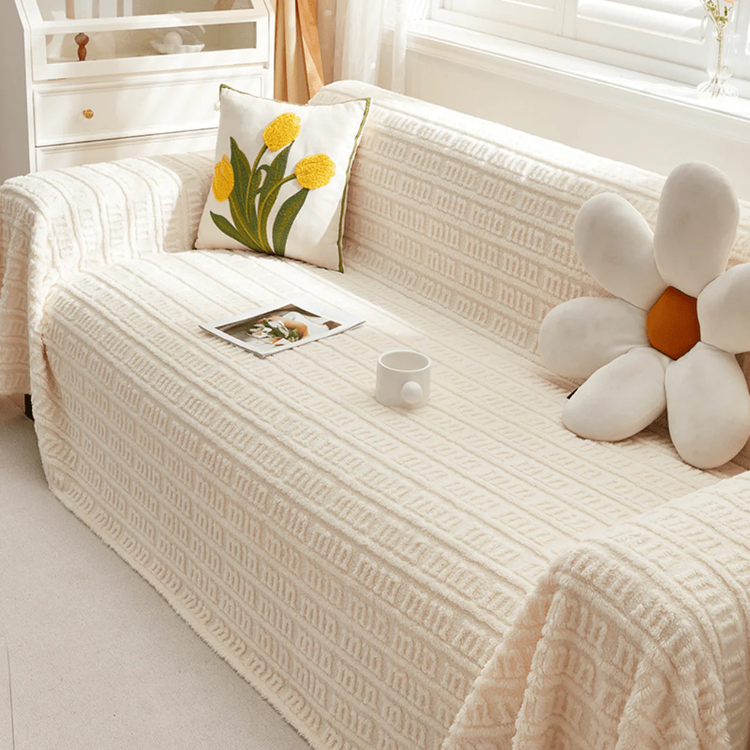 Elegance Chenille Sofa Cover : [EM-SC-27] - Image 3