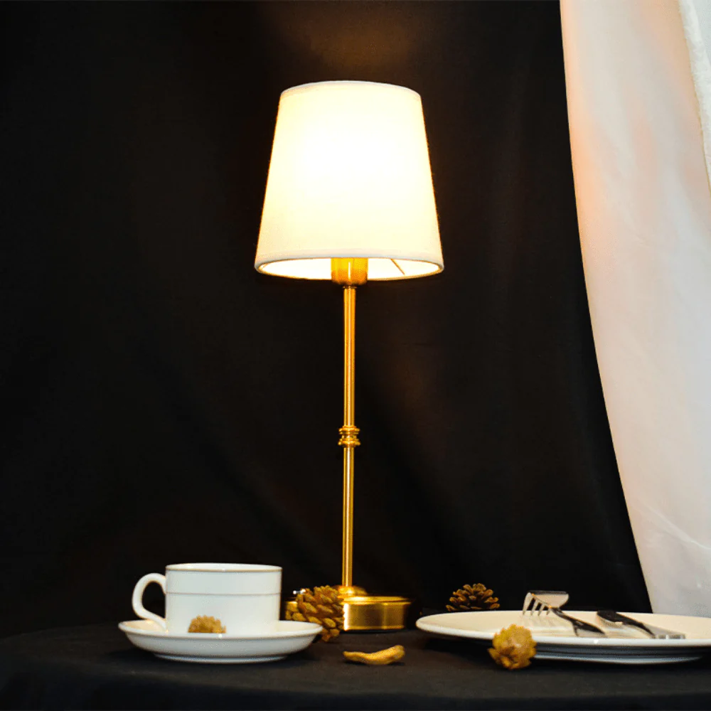Elegance Touch Fabric Desk Lamp - Image 3