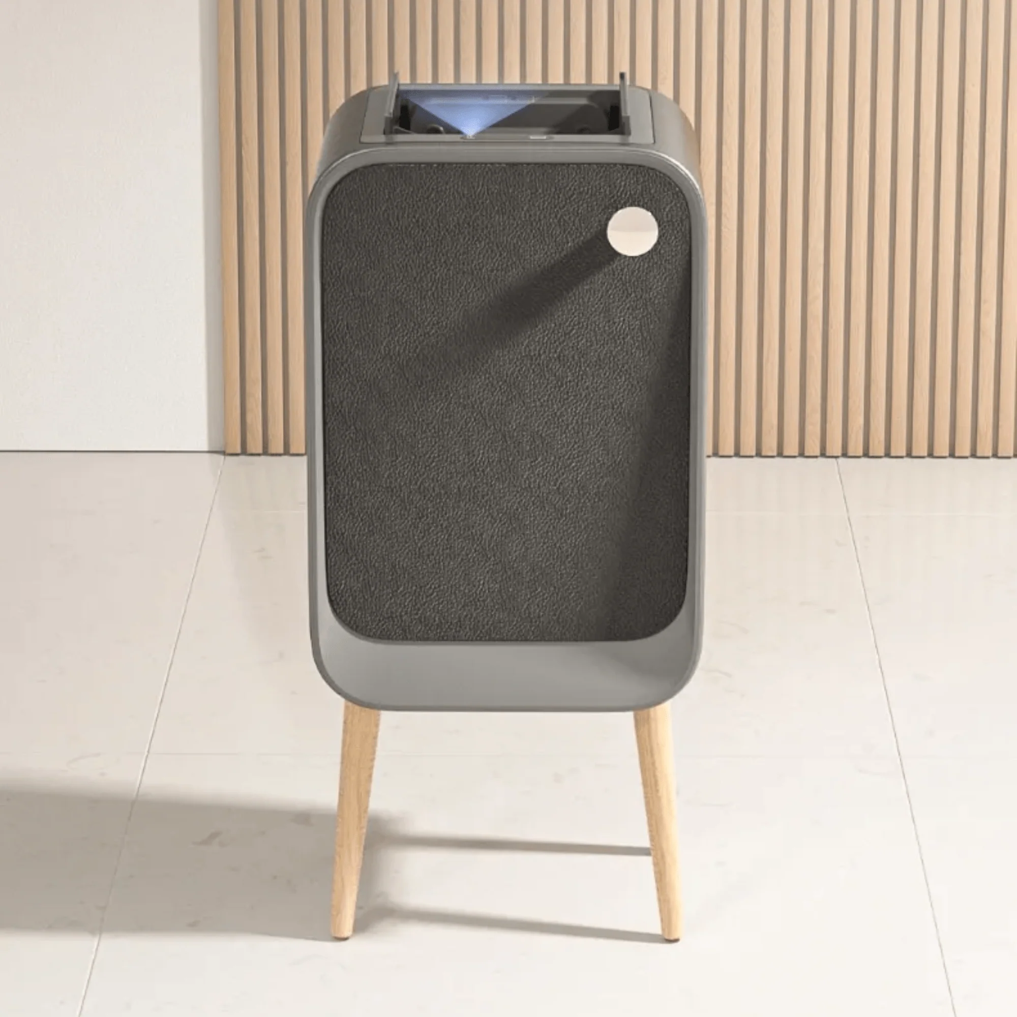 Elegance Touch Free Sensor Trash Can With Wooden Legs(20L) - Image 4