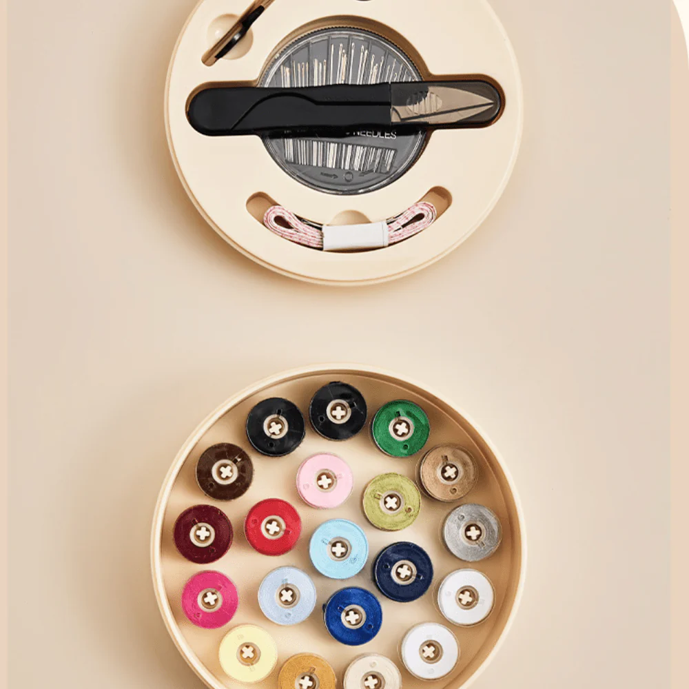 Elegant Cannage Pattern Sewing Box - Image 4