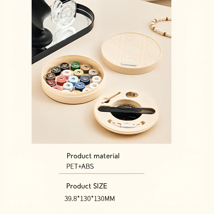 Elegant Cannage Pattern Sewing Box - Image 9