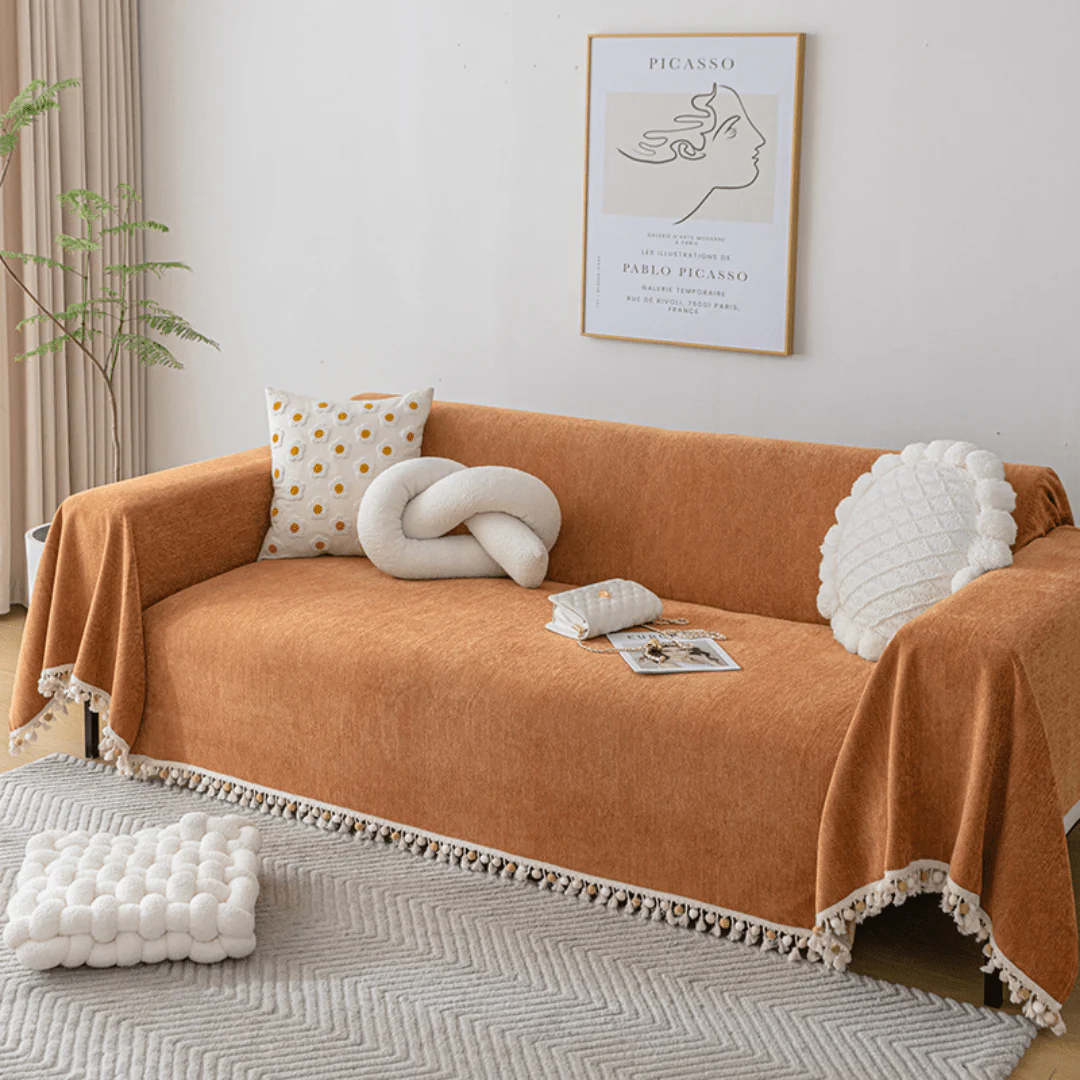 Elegance Chenille Sofa Cover : [EM-SC-31] - Image 3