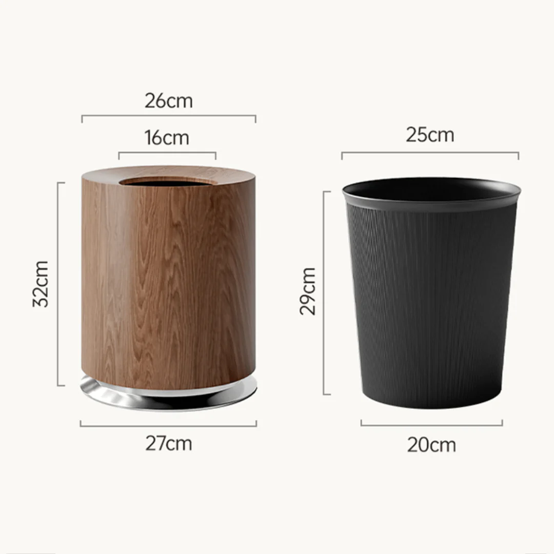 Elegant Floor Trash Can for Bathroom and Kitchen - Image 13