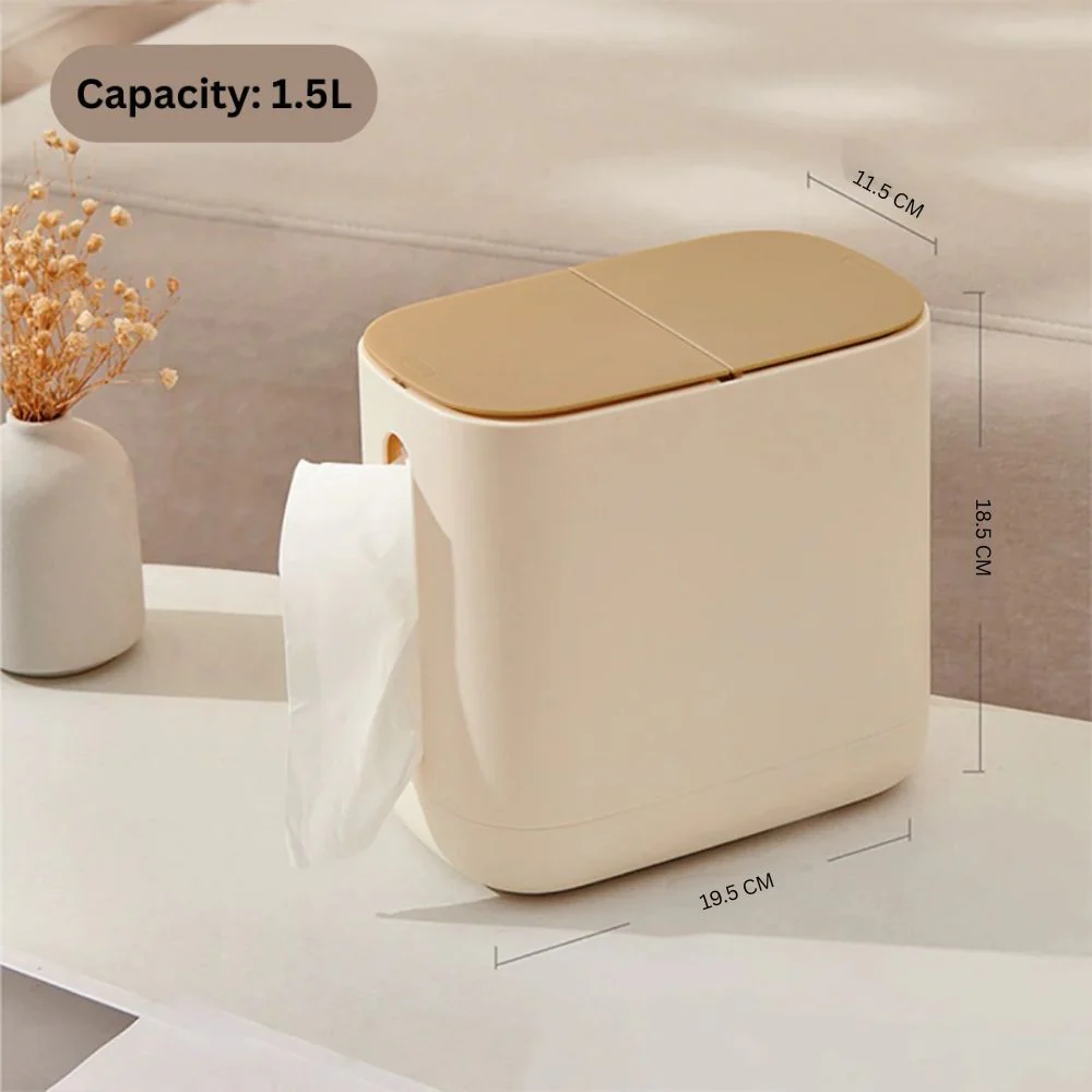 Elegant Floor Trash Can for Bathroom and Kitchen - Image 14