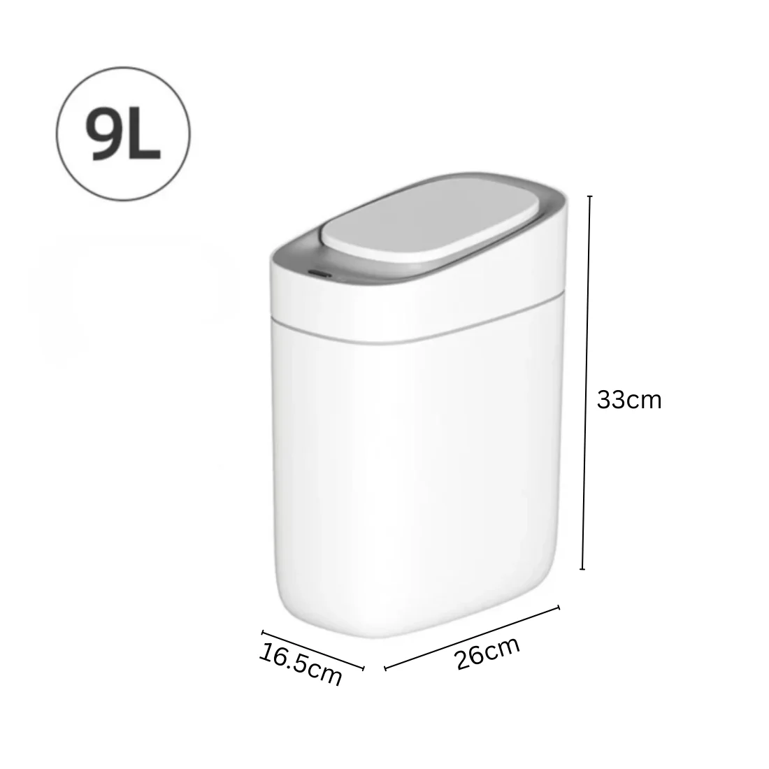 Elegant Floor Trash Can for Bathroom and Kitchen - Image 17