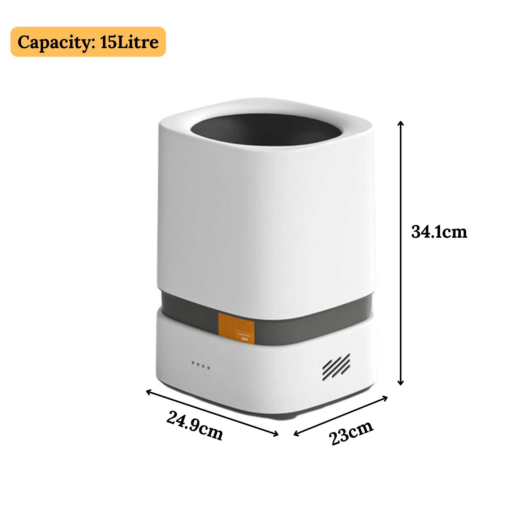 Elegant Floor Trash Can for Bathroom and Kitchen - Image 19