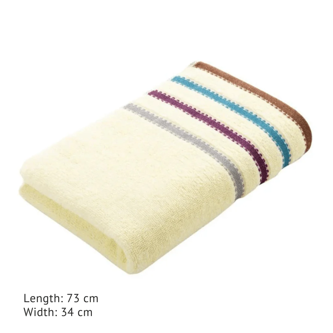 Everyday Comfort Quick-Drying Cotton Face Towel (34x73cm) - Image 6