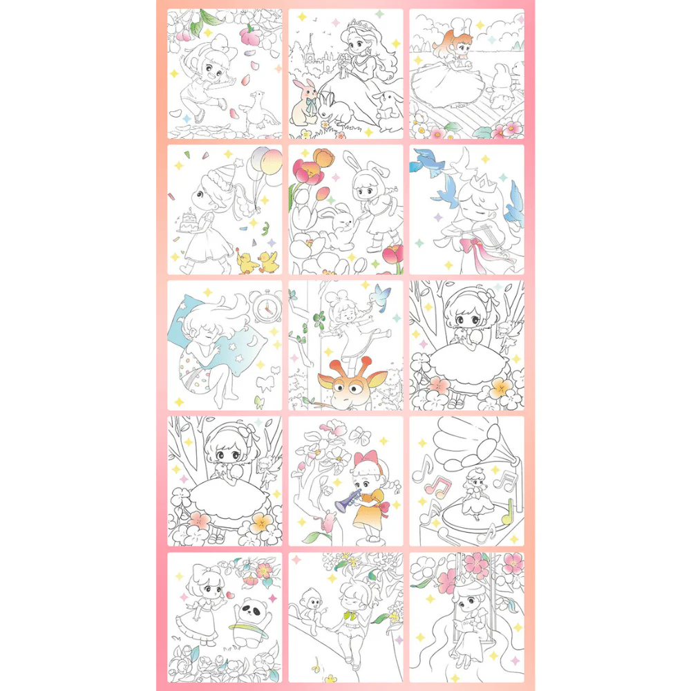 Fairy Tale Princess Coloring Book - Image 7