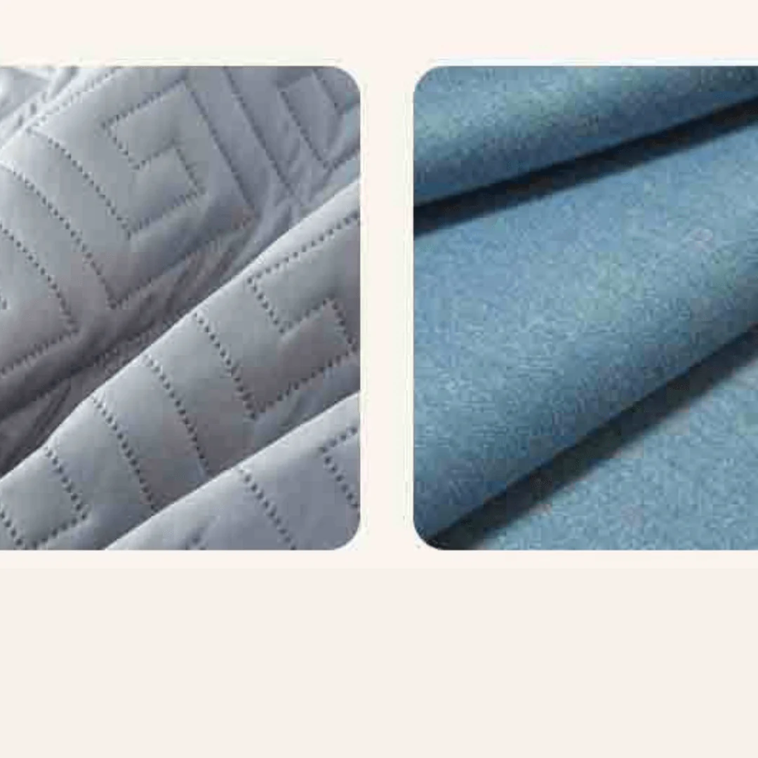 Feather Touch Quilted Bed Sheets With 2-Pillow Covers - Image 10