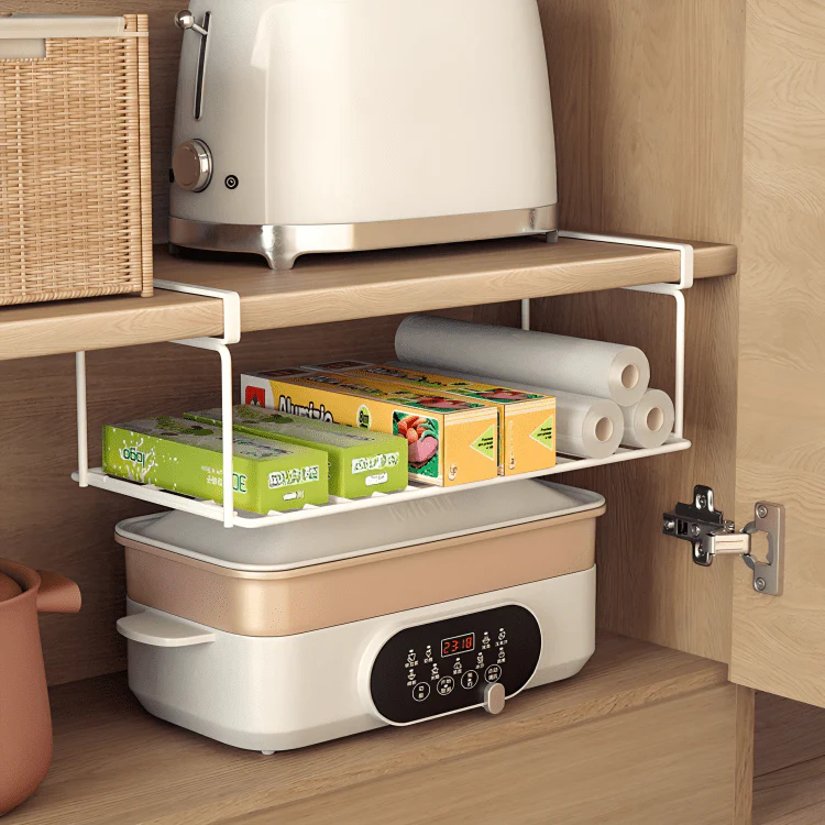 Under-Shelf Hanging Storage Rack - Image 4