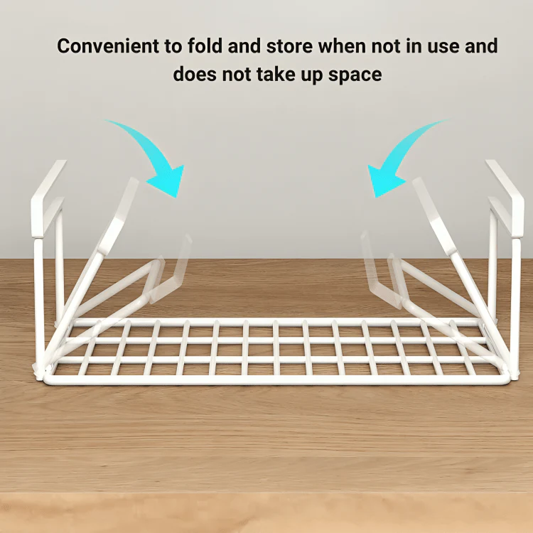 Under-Shelf Hanging Storage Rack - Image 7
