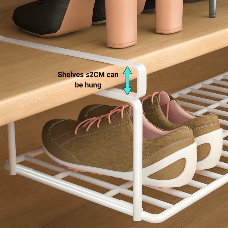 Under-Shelf Hanging Storage Rack - Image 8