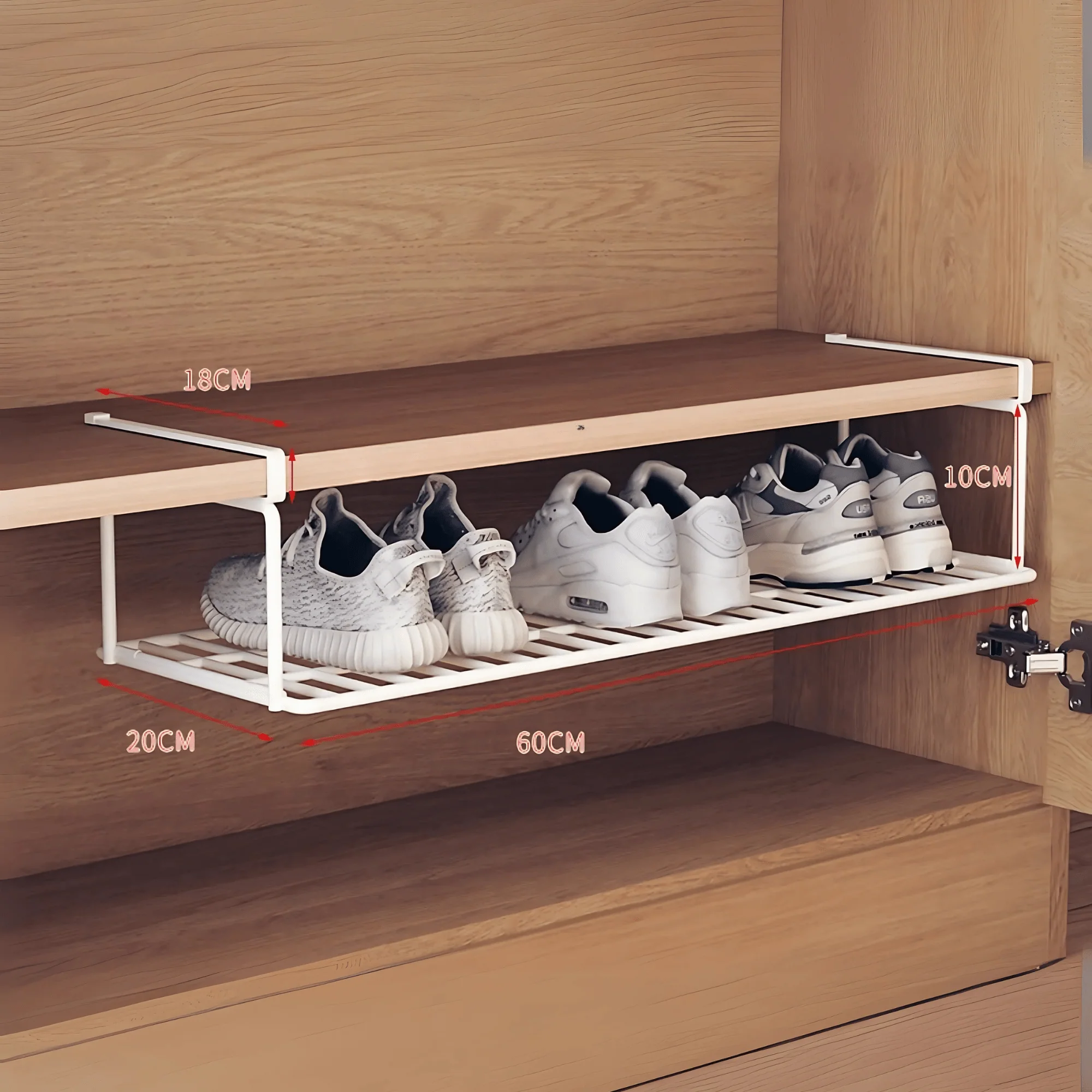 Under-Shelf Hanging Storage Rack - Image 9