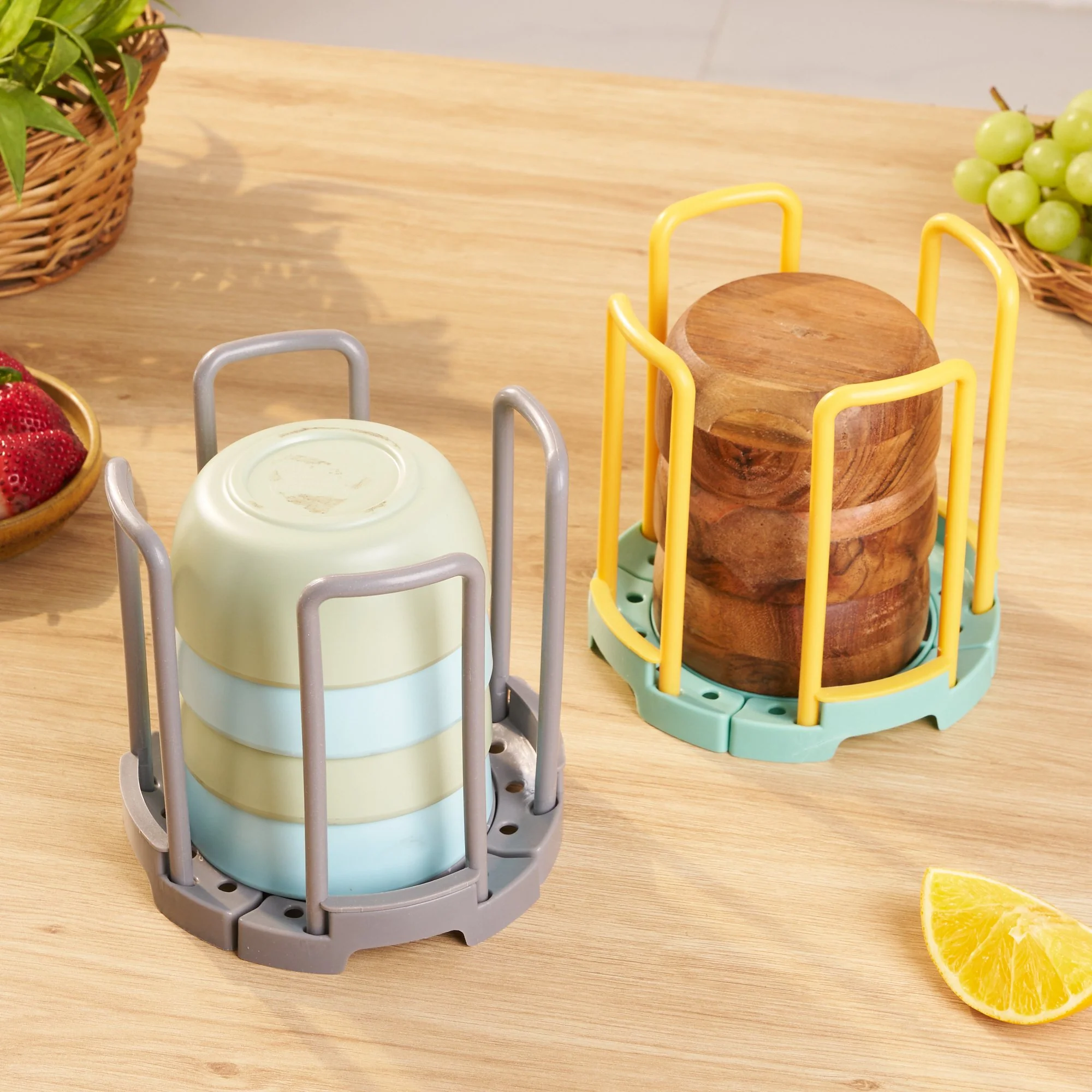 Flexi Stack Retractable Bowl Organizer - Image 3