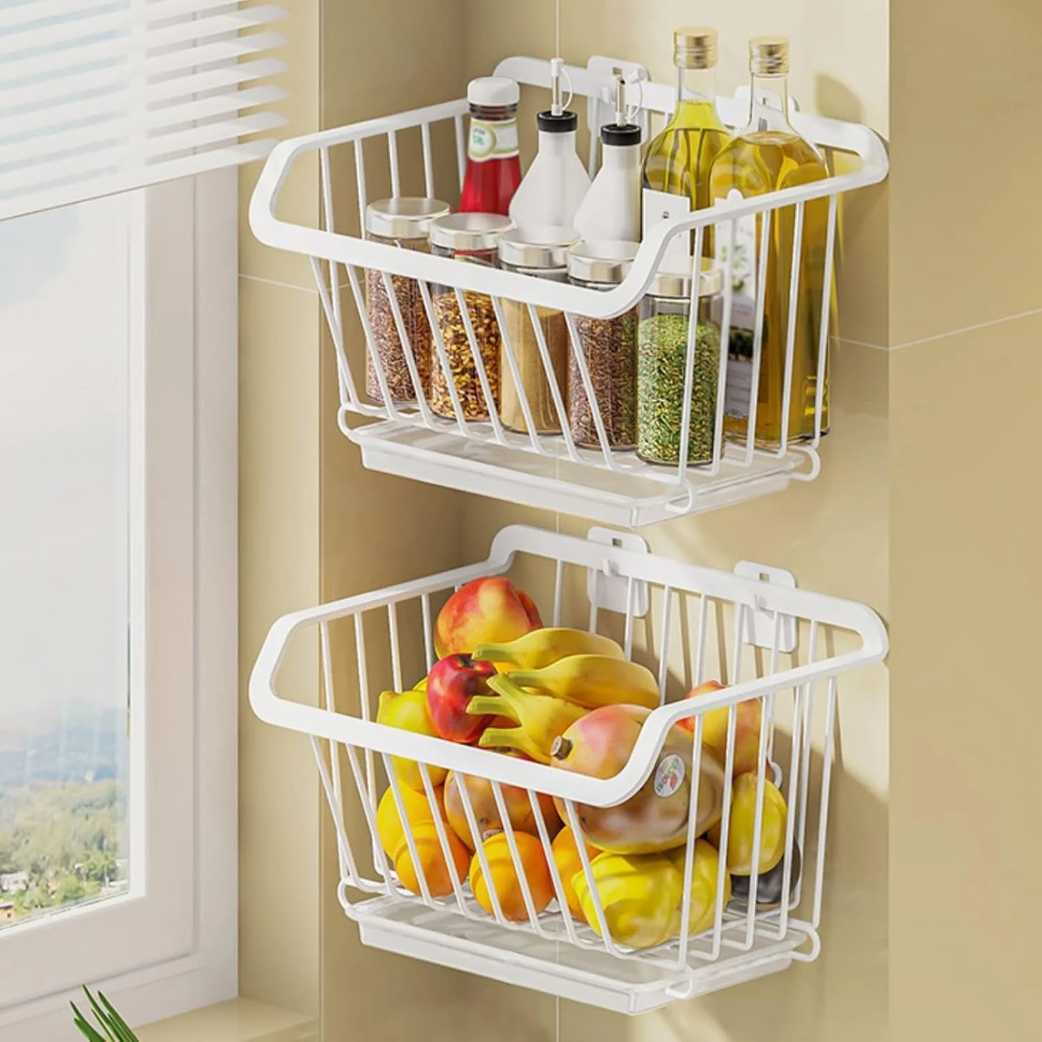 Flexi-Store Stainless Steel Basket Rack - Image 5