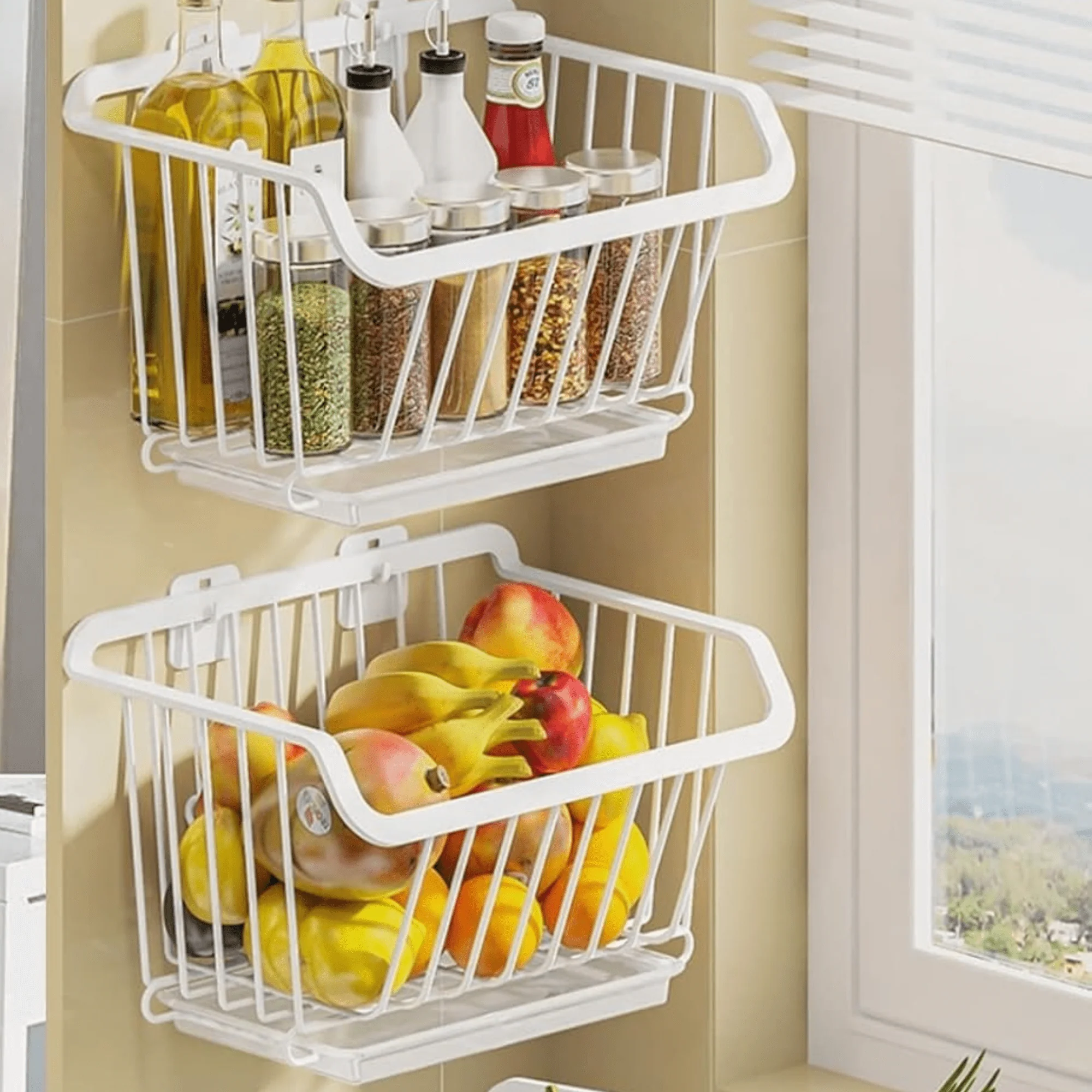 Flexi-Store Stainless Steel Basket Rack - Image 9