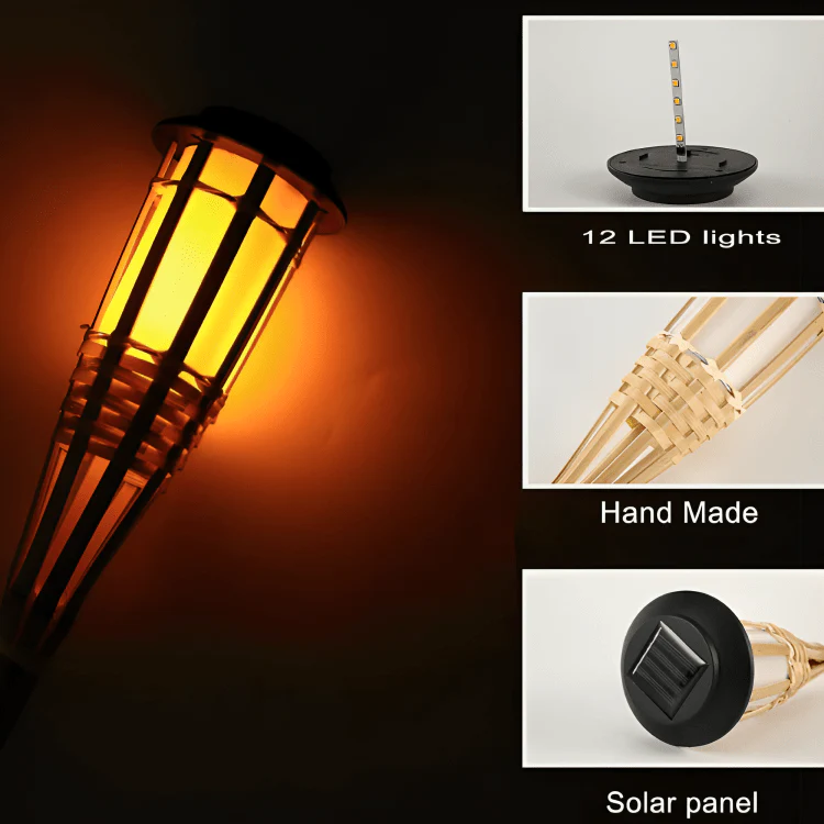 Flicker Flame Solar Garden Lights - Image 4