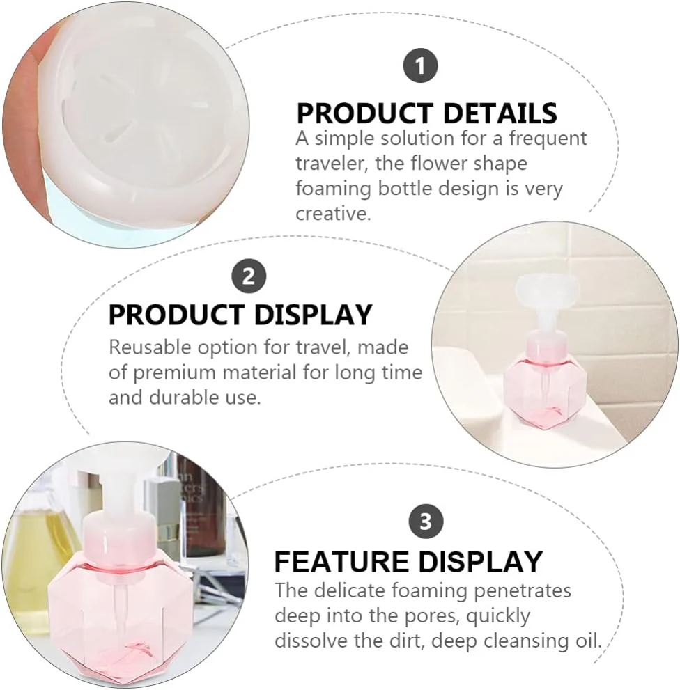 Flower Sparkling Foam Foaming Dispenser - Image 10