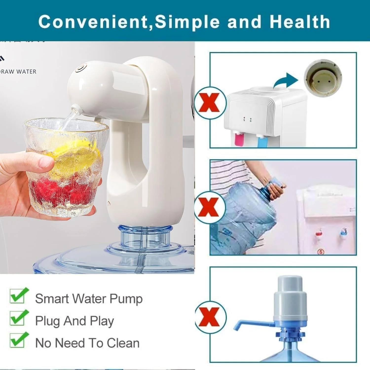 Fold-Flow Portable Electric Water Dispenser - Image 3