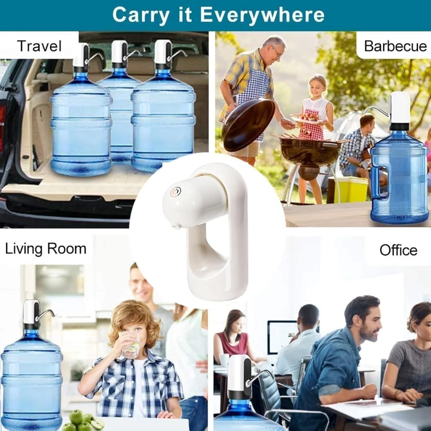 Fold-Flow Portable Electric Water Dispenser - Image 5