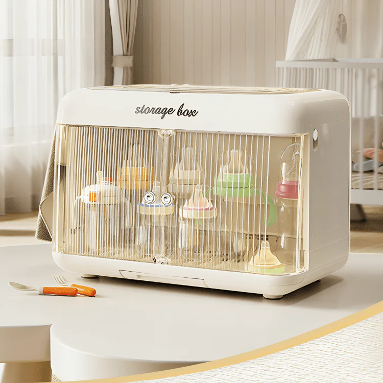Foldable Dustproof Double-Layer Baby Storage Organizer (43.6 cm)