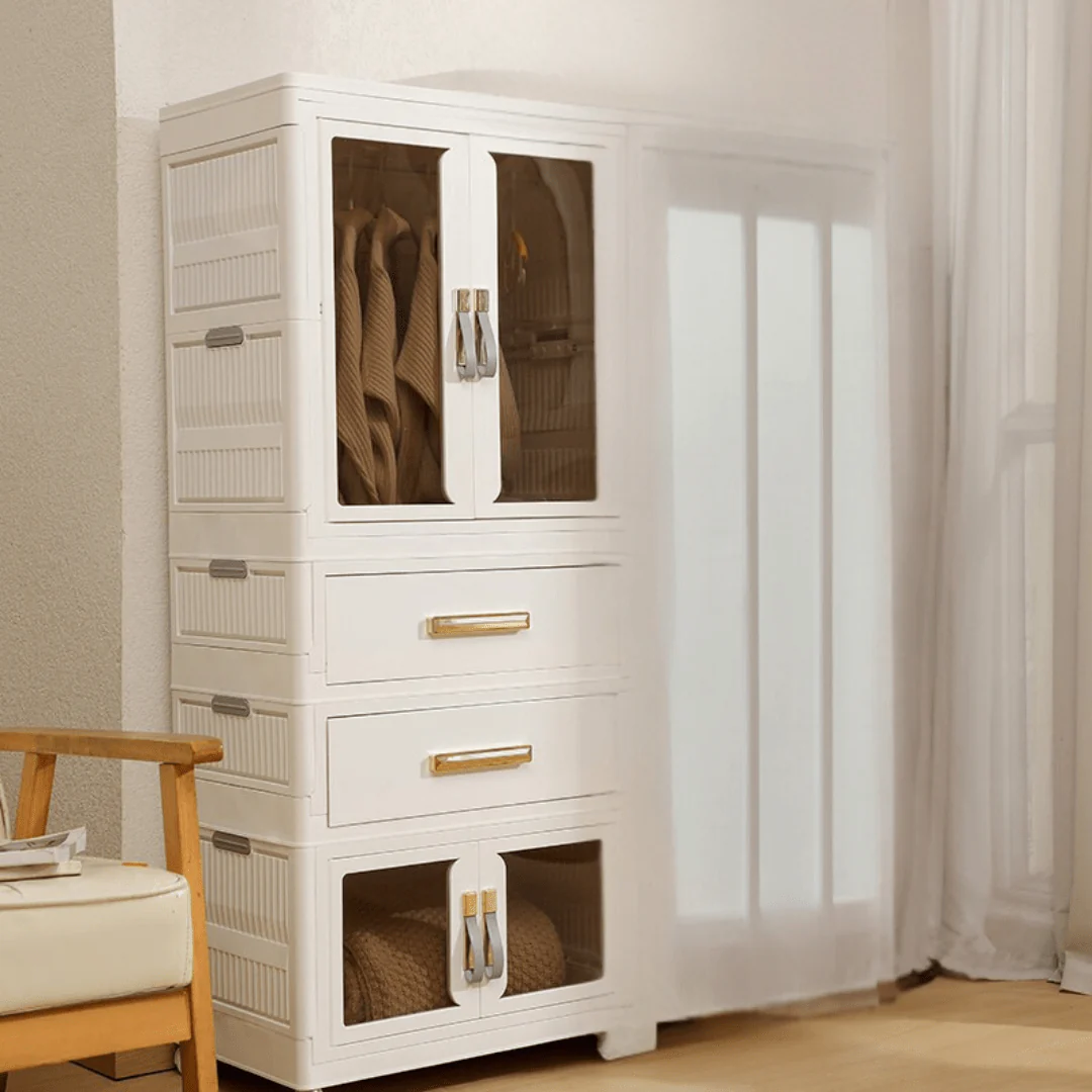 Multi-Layer Foldable Storage Cabinet (64cm) - Image 3