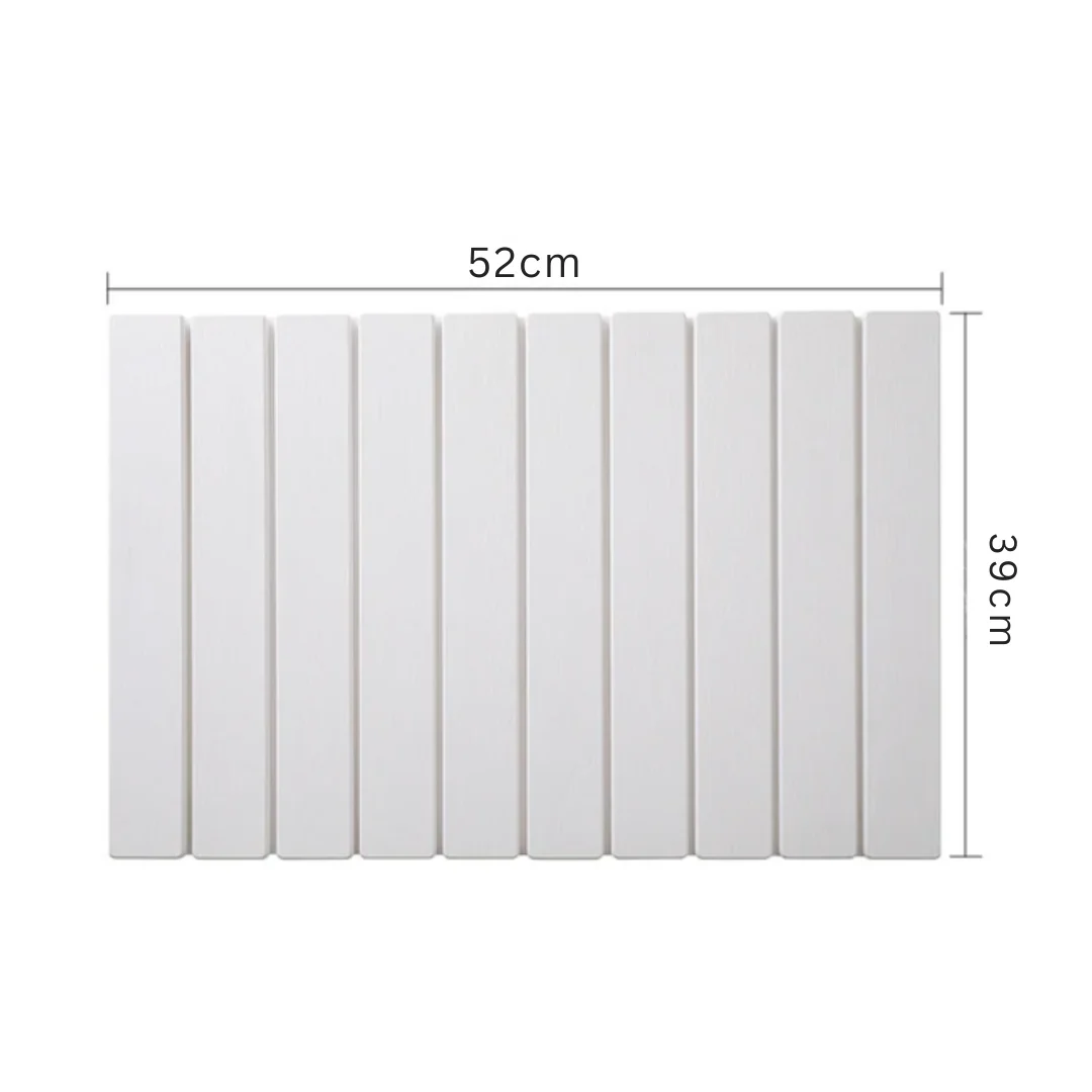 Foldable Super Absorbent Stone Non-Slip Multi-Purpose Drying Mat (52x39cm) - Image 7