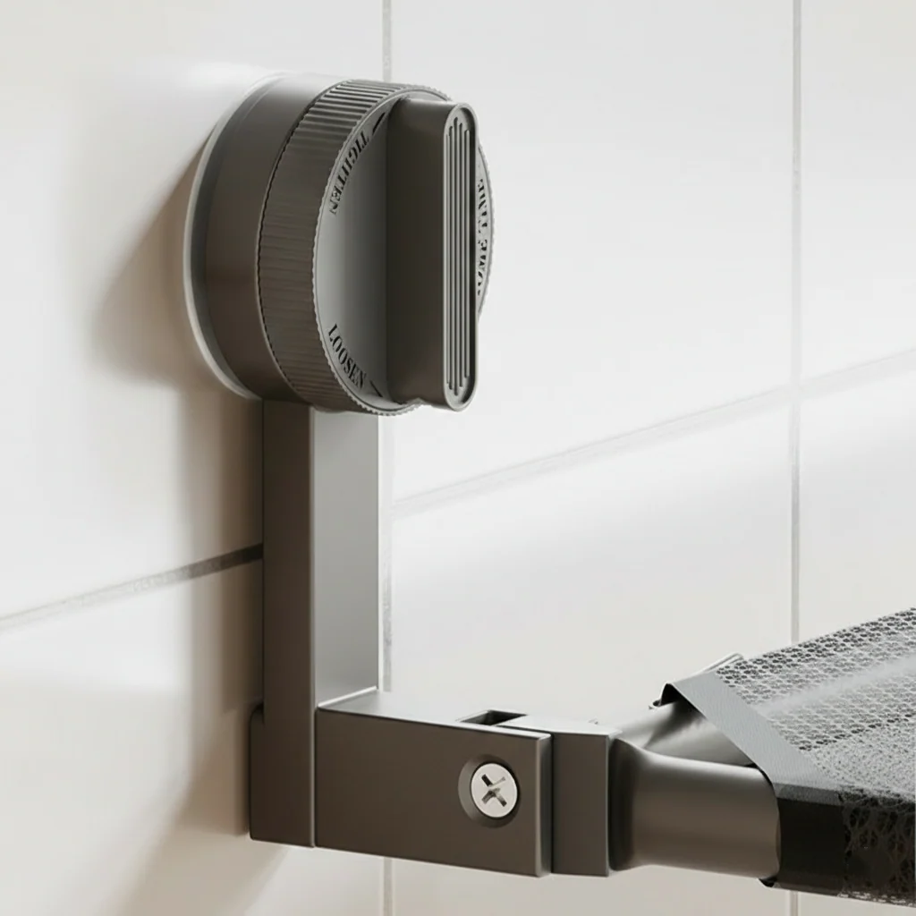 Foldable Wall Mounted Mesh Drying Shelf - Image 2