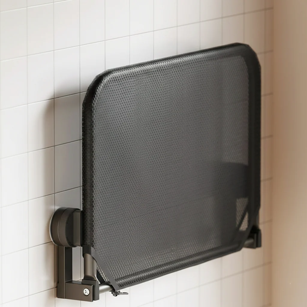 Foldable Wall Mounted Mesh Drying Shelf - Image 3