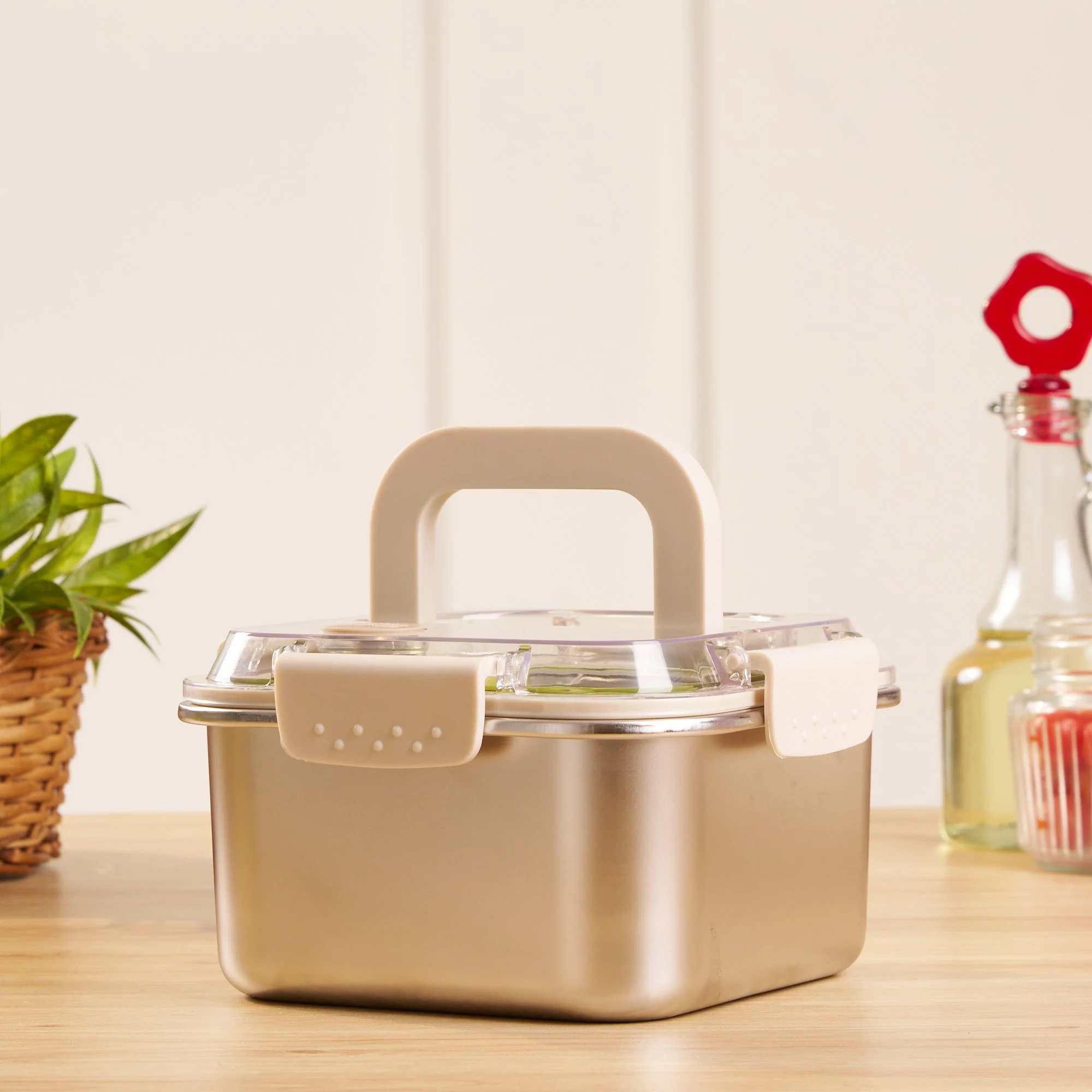 Fresh Lock  Flat Bottom Meal Lunch Box - Image 5