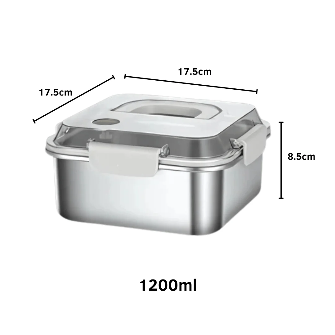 Fresh Lock  Flat Bottom Meal Lunch Box - Image 7