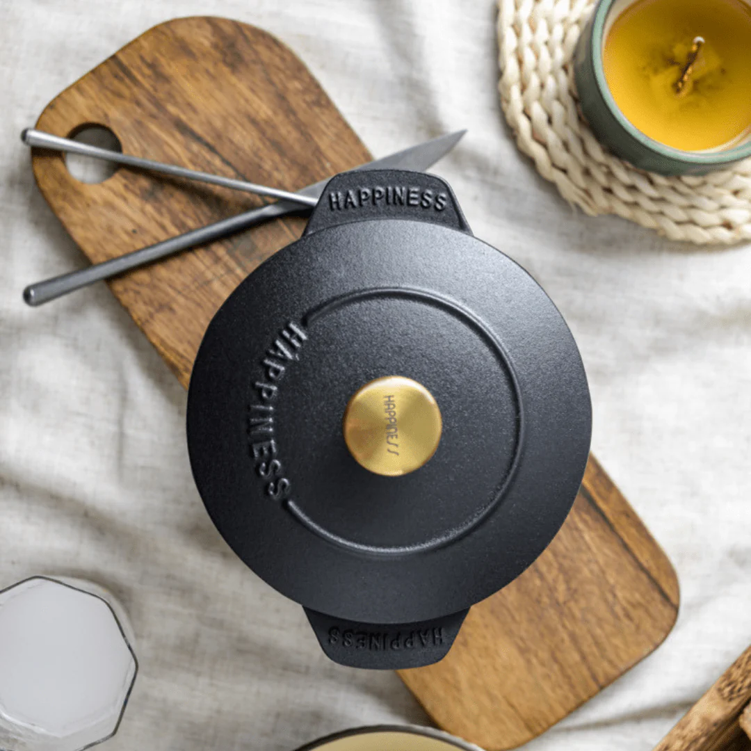 Healthy and Versatile Enamel Rice Pot - Image 4