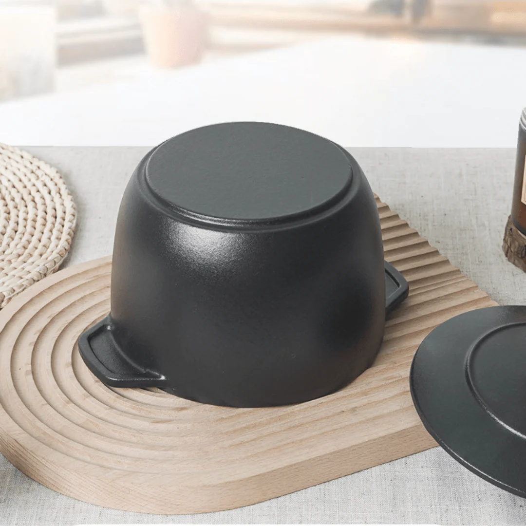 Healthy and Versatile Enamel Rice Pot - Image 7
