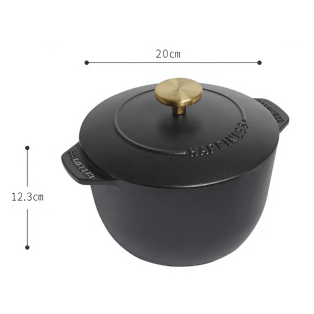 Healthy and Versatile Enamel Rice Pot - Image 8