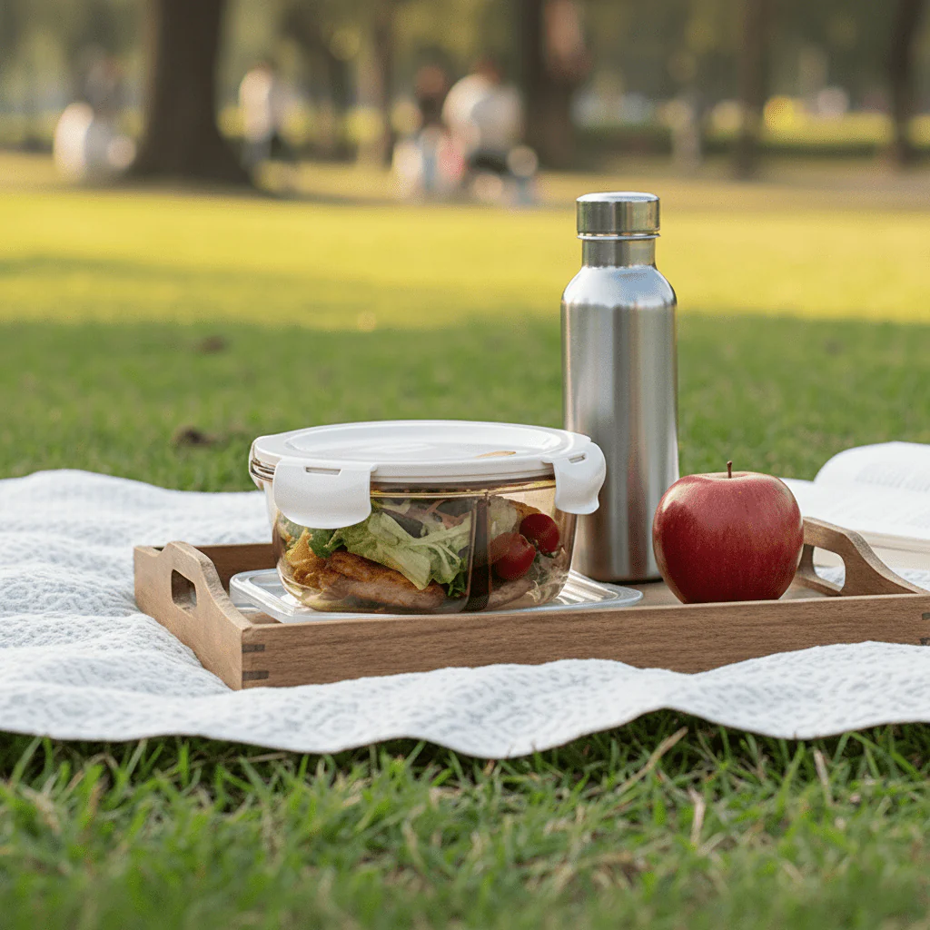 Heat-Resistant Microwave Glass Food Container Set - Image 6