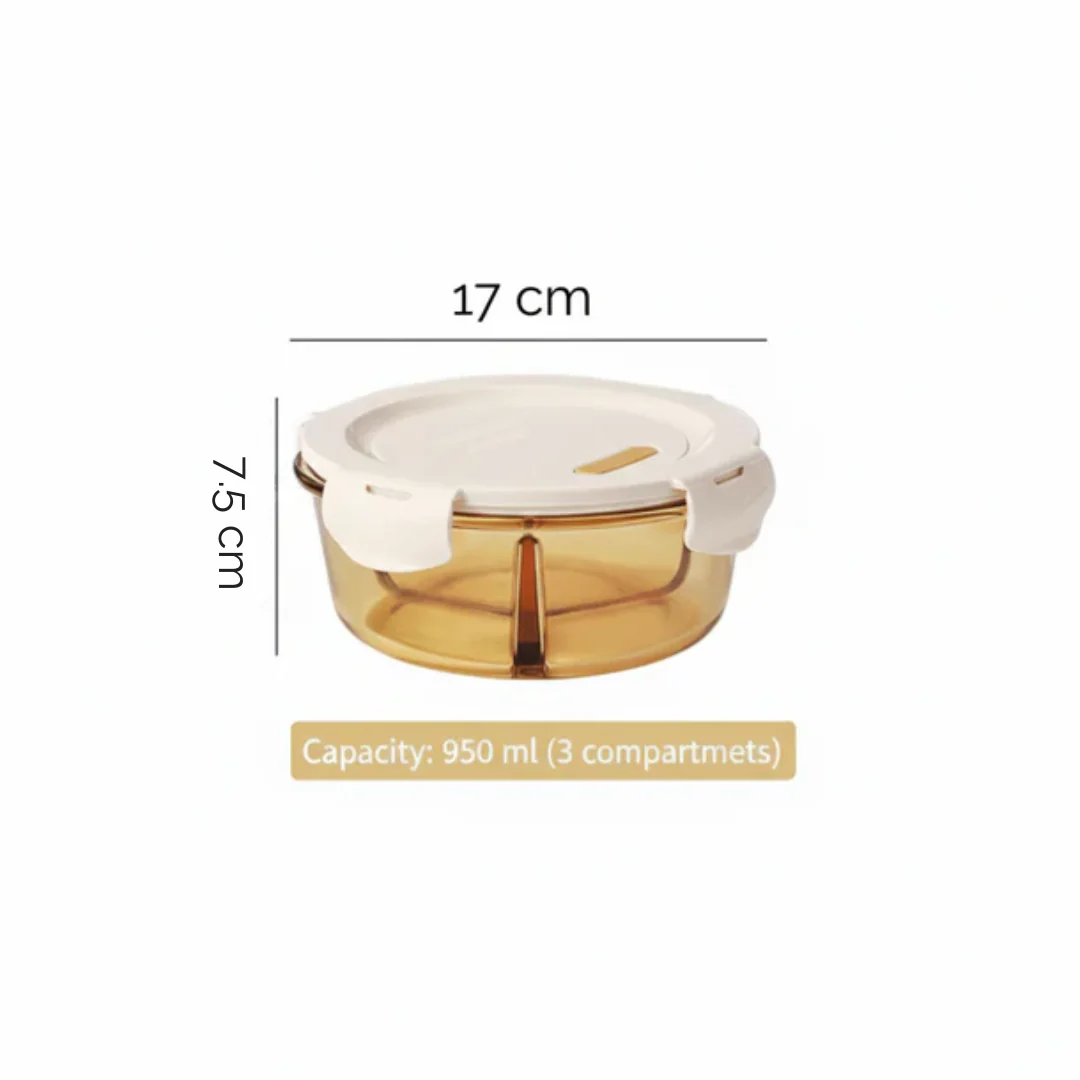 Heat-Resistant Microwave Glass Food Container Set - Image 7