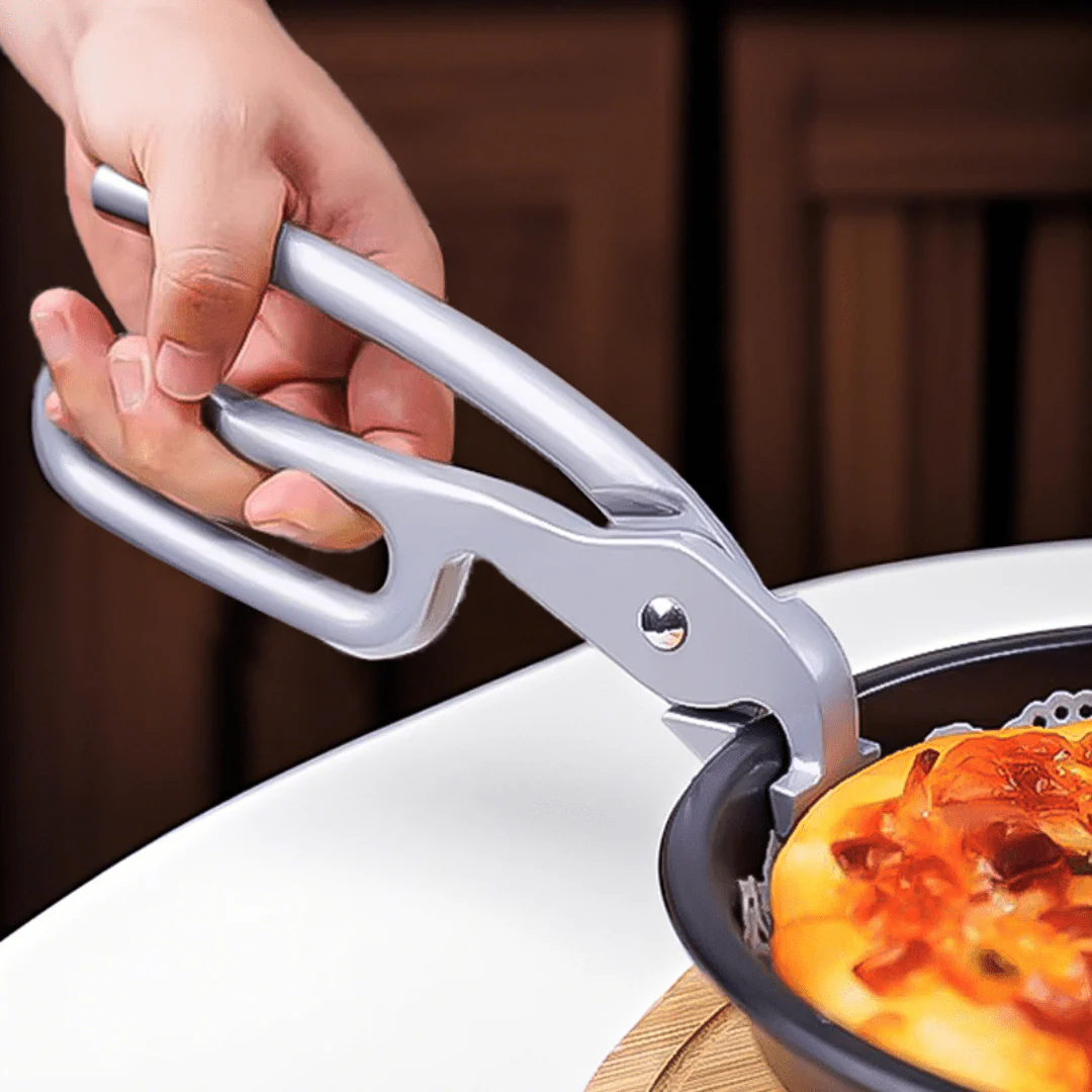 Heavy-Duty Aluminum Hot Plate Gripper Tongs - Image 2