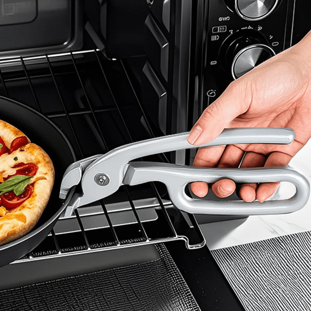 Heavy-Duty Aluminum Hot Plate Gripper Tongs - Image 3