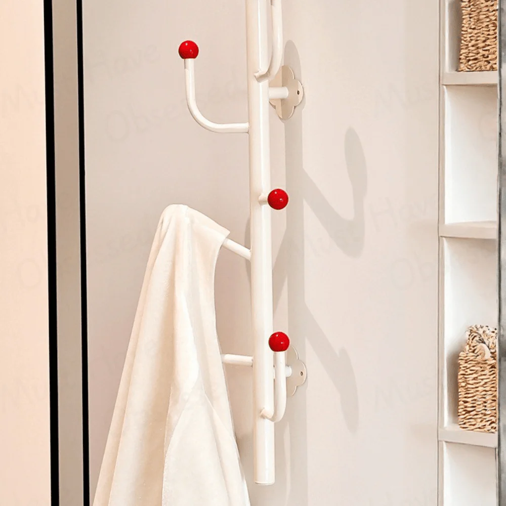 Heavy-Duty Carbon Steel Wall Hook Rack with Extended Hangers - Image 3