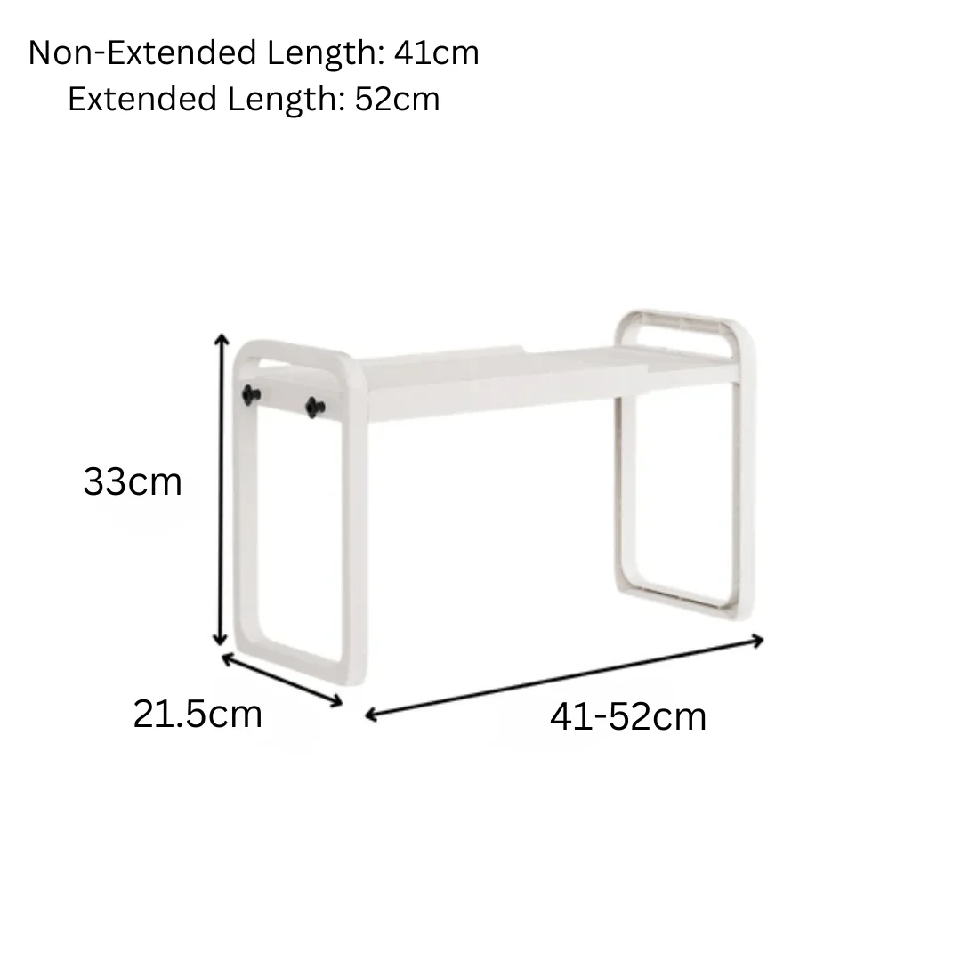 Multipurpose Heavy-Duty Extendable Kitchen Storage Rack - Image 6
