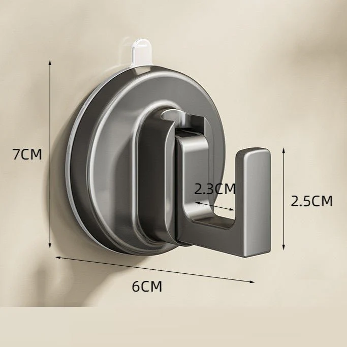 Heavy-Duty No-Drill Strong Suction Cup Utility Hook - Image 9