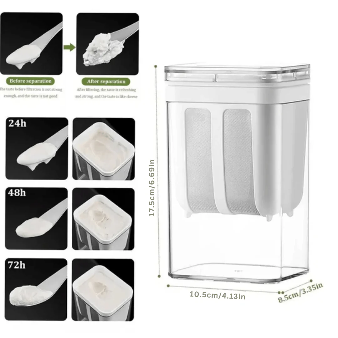 Multifunctional Yogurt Filter with Fine Mesh Strainer - Image 9